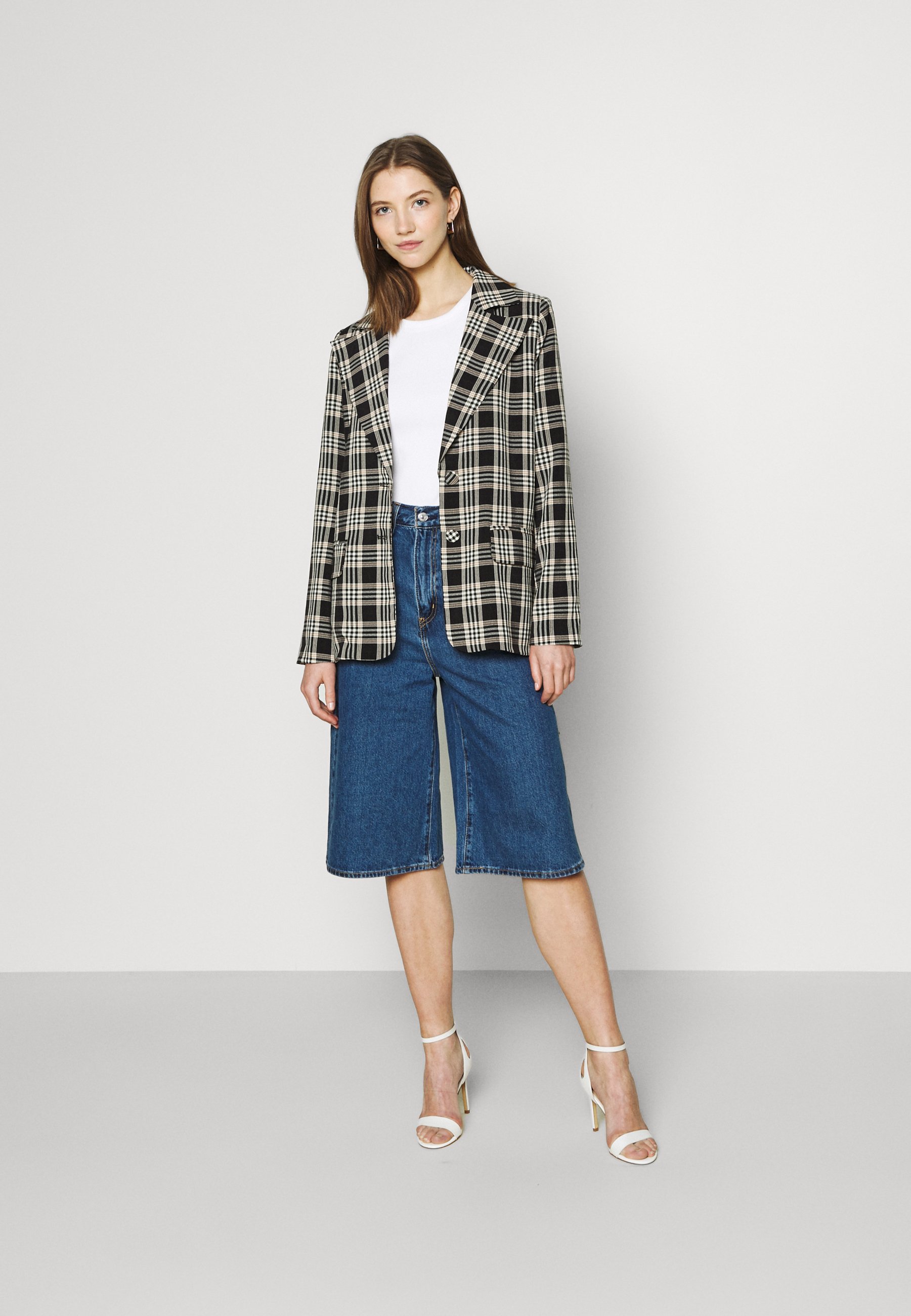 Levi's® HIGH LOOSE CULOTTE - Shorts di jeans - lazy sunday/blu denim -  Zalando.it