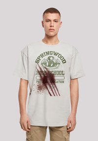F4NT4STIC NIGHTMARE ON ELM STREET SPRINGWOOD SLASHER - T-shirt print - lightasphalt