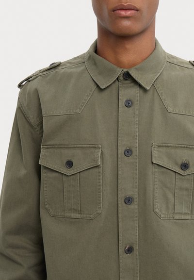 The Kooples CHEMISE - Camicia - olive night