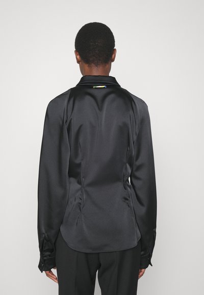 Sara Battaglia PUFF SLEEVE - Πουκαμίσα με κουμπιά - black