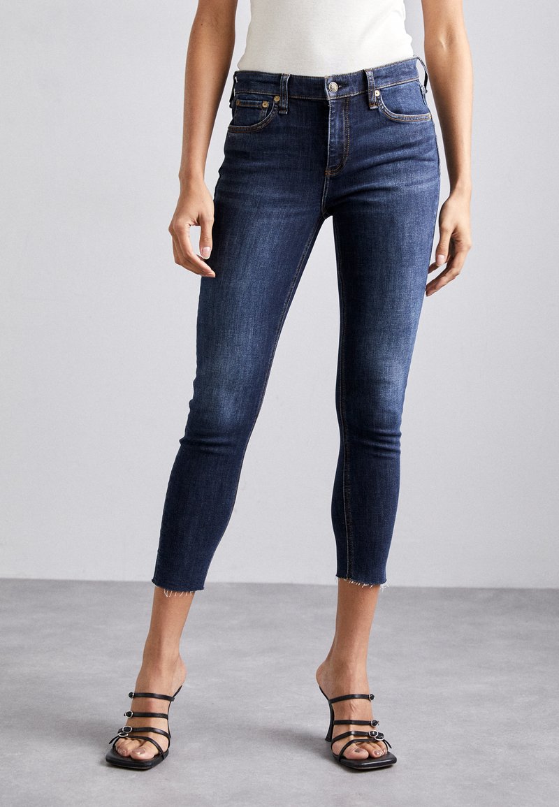 rag & bone - CATE MID RISE - Skinny džíny - blue, Zvětšit