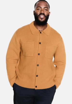 Strickjacke - ochre yellow