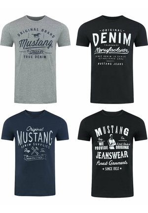 TEE 4 PACK - T-shirt print - farbmix