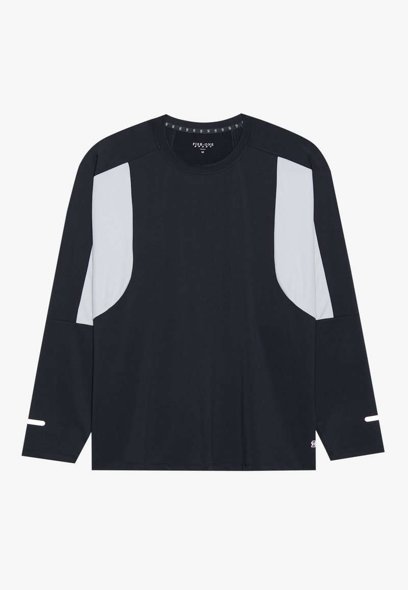 Pier One Sport Longsleeve zwart Pier One Sport Longsleeve zwart