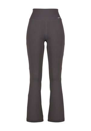 aim’n® RIBBED SEAMLESS FLARE - Leggings - Shadow grey