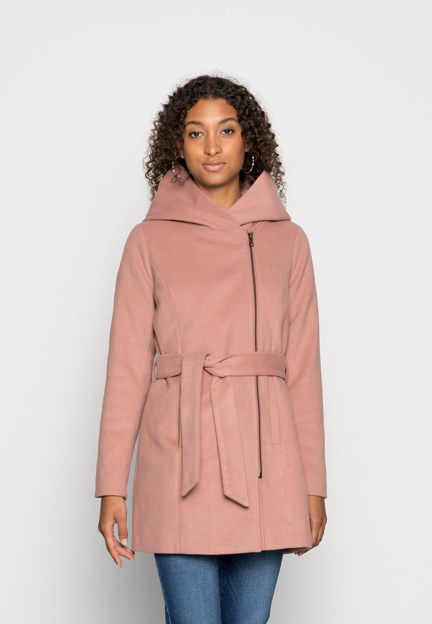 ONLY ONLCANE COAT - Abrigo clásico - burlwood/rosa - Zalando.es