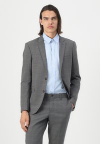 Lindbergh CHECKED MELANGE  - Dress - grey