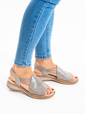 ara HAWAII - Sandalias de cuña - beige