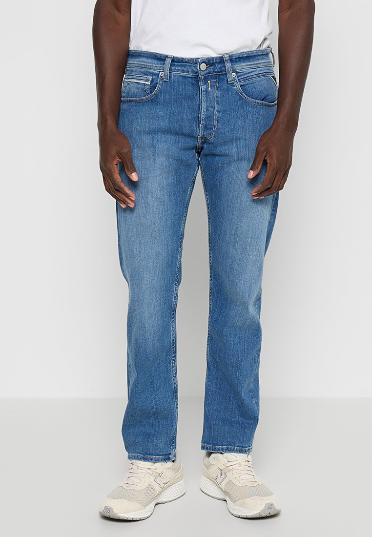 Replay Straight leg jeans blauw