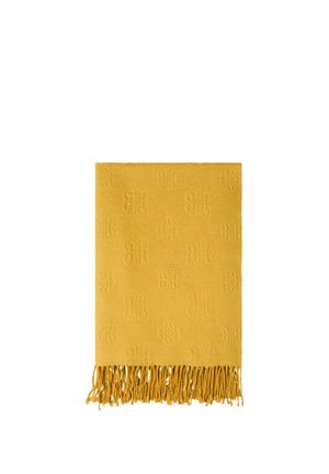 CON LOGO EMBOSSED - Écharpe - giallo