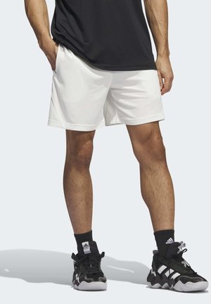 adidas Performance Pantalón corto de deporte - off-white