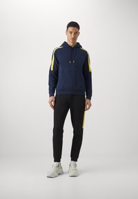 EA7 Emporio Armani SWEATSHIRT - Felpa con cappuccio - blue navy