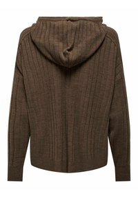 ONLY ONLNEW TESSA HOOD DETAIL - Maglione - chestnut