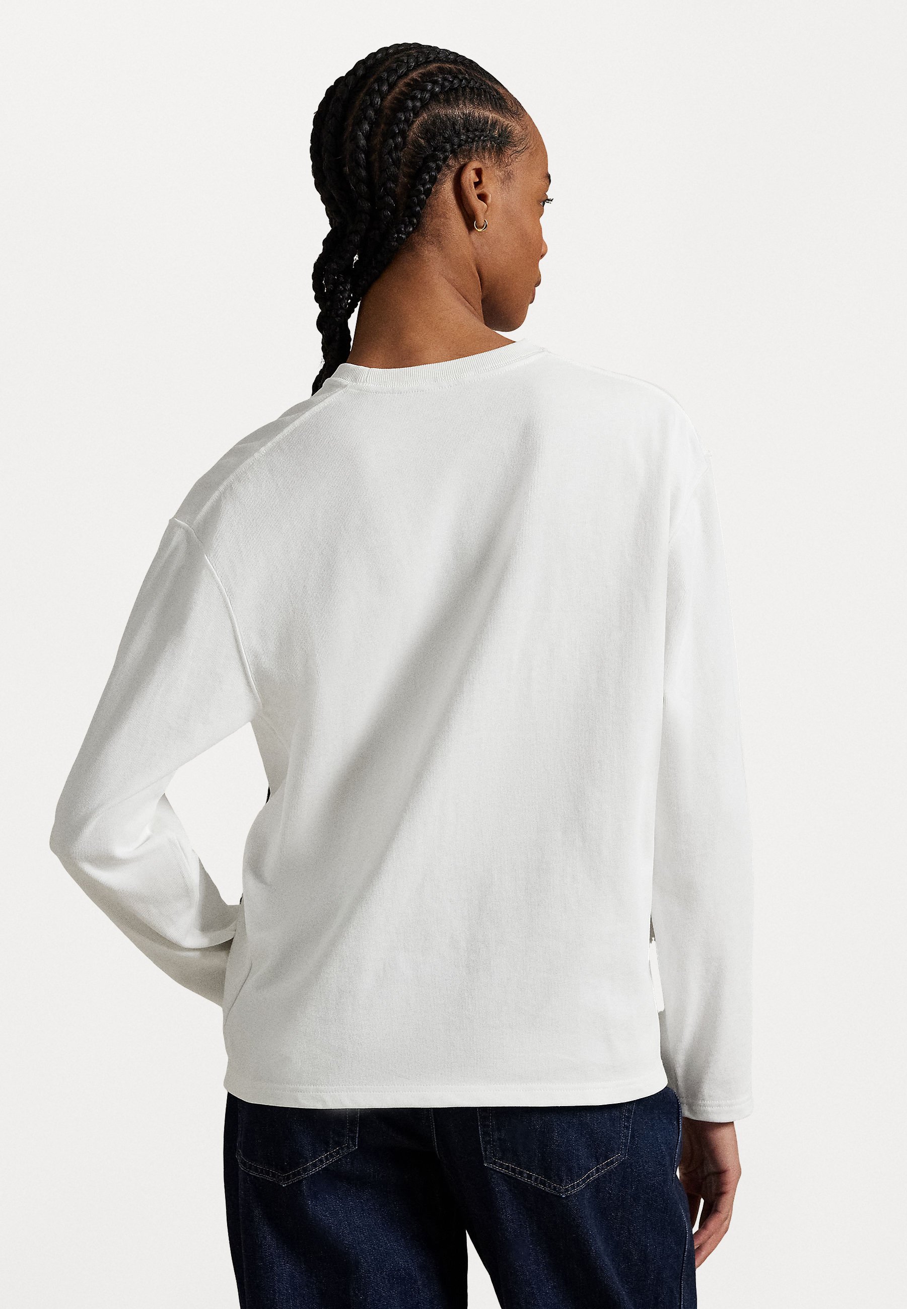 Polo Ralph Lauren COTTON JERSEY LONG SLEEVE T-SHIRT - Long