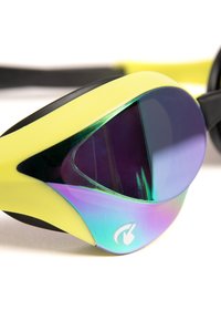 Arena ULTRA SWIPE MIRROR WETTKAMPF - Simglasögon - emerald cyber lime