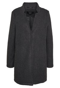 Vero Moda Abrigo corto - mottled dark grey