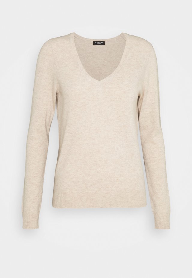 Pullover - beige
