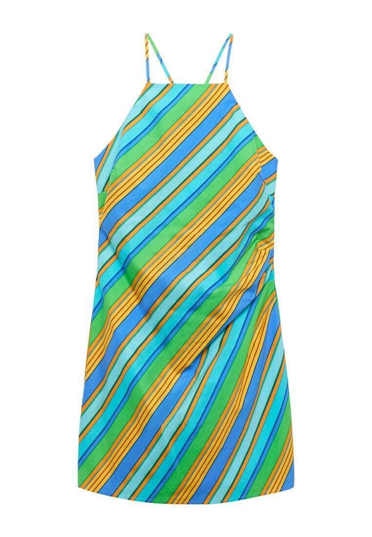 Mango Jurk blauw