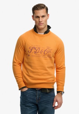 VINTAGE PRINT - Sweatshirt - autumn blossom orange