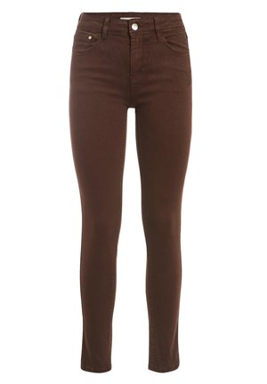 5-POCKET - Jeans Skinny Fit - marron ecorce