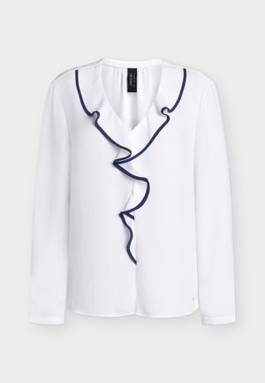 Marc Cain, RUFFLE BLOUSE - Blouse - off-white