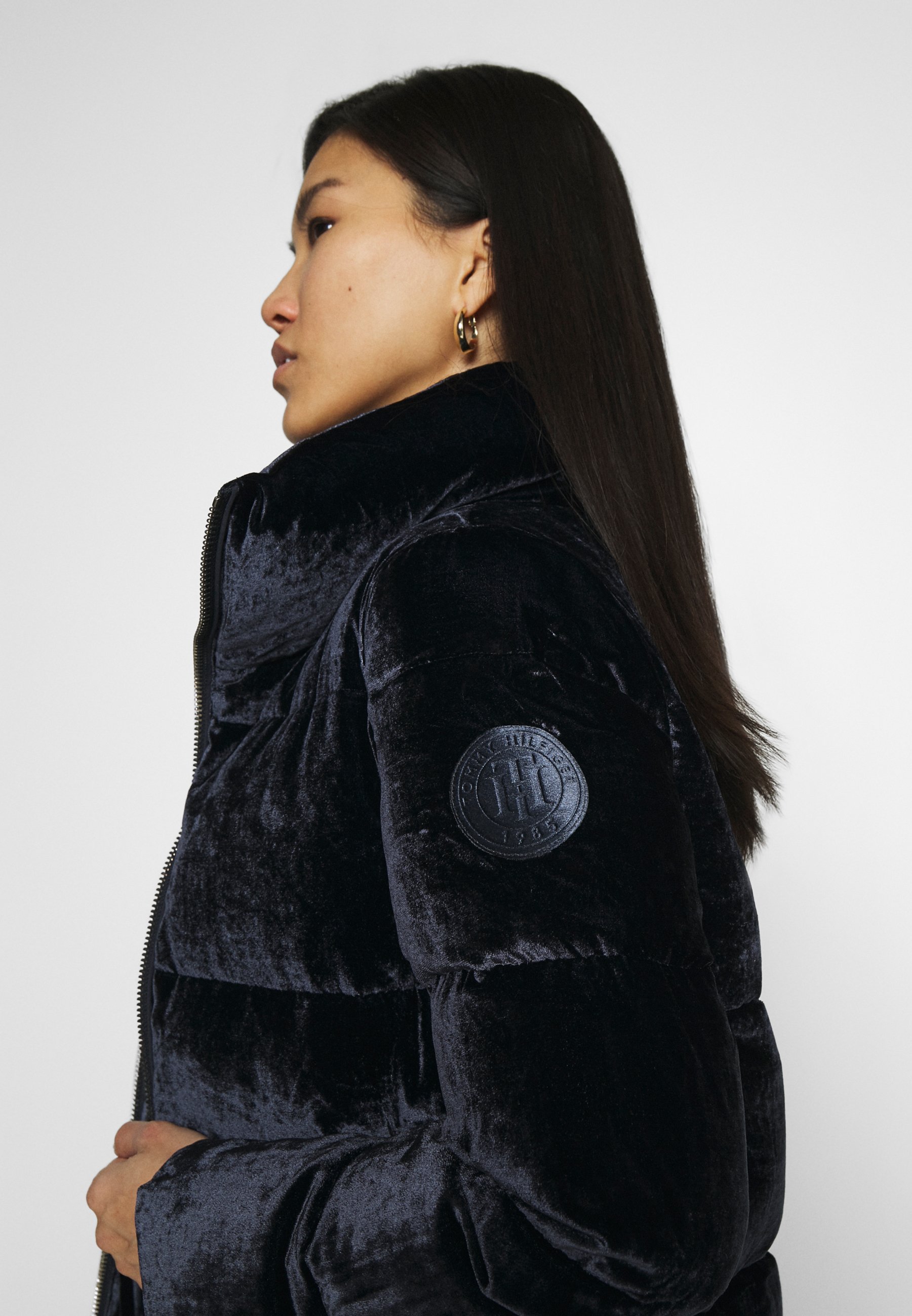 doudoune tommy hilfiger velour
