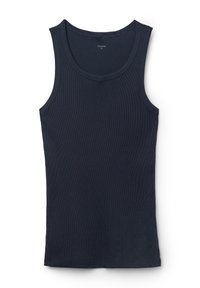 RIBBED - Undershirt - Blue