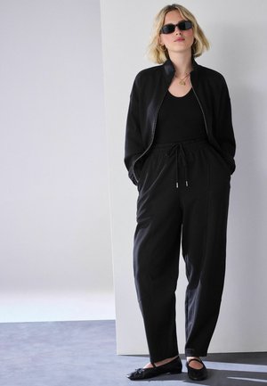 Next, REGULAR FIT - BARREL SOFT SCUBA JOGGERS - Dresside alumine osa - black