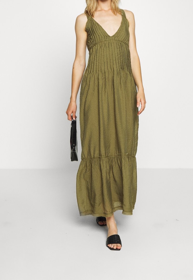 Free People Maxi dress - green - (Pre-owned) - Zalando.ie Free People Maxi dress - green - (Pre-owned) - Zalando.ie