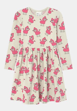PINKY DRESS - Vestito di maglina - offwhite/pink