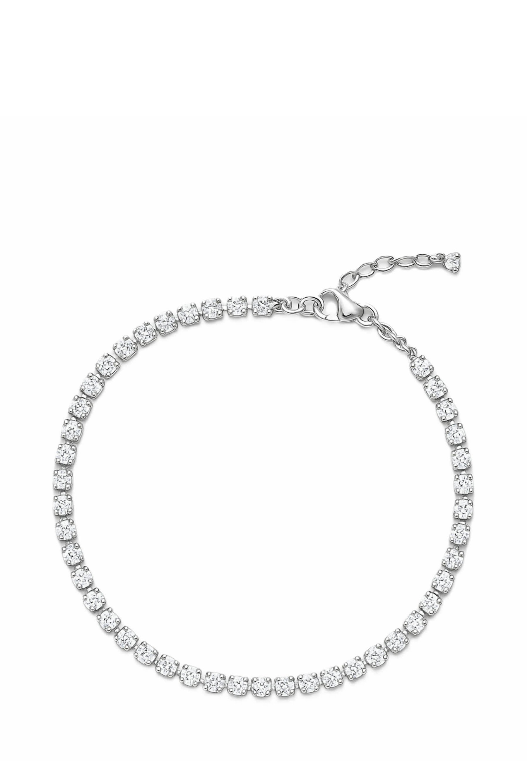 Pandora DE TENNIS SCINTILLANT - Bracelet - silver-coloured - Zalando
