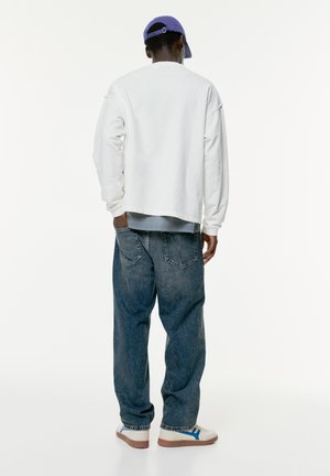 BAGGY - Jeans Relaxed Fit - mottled blue