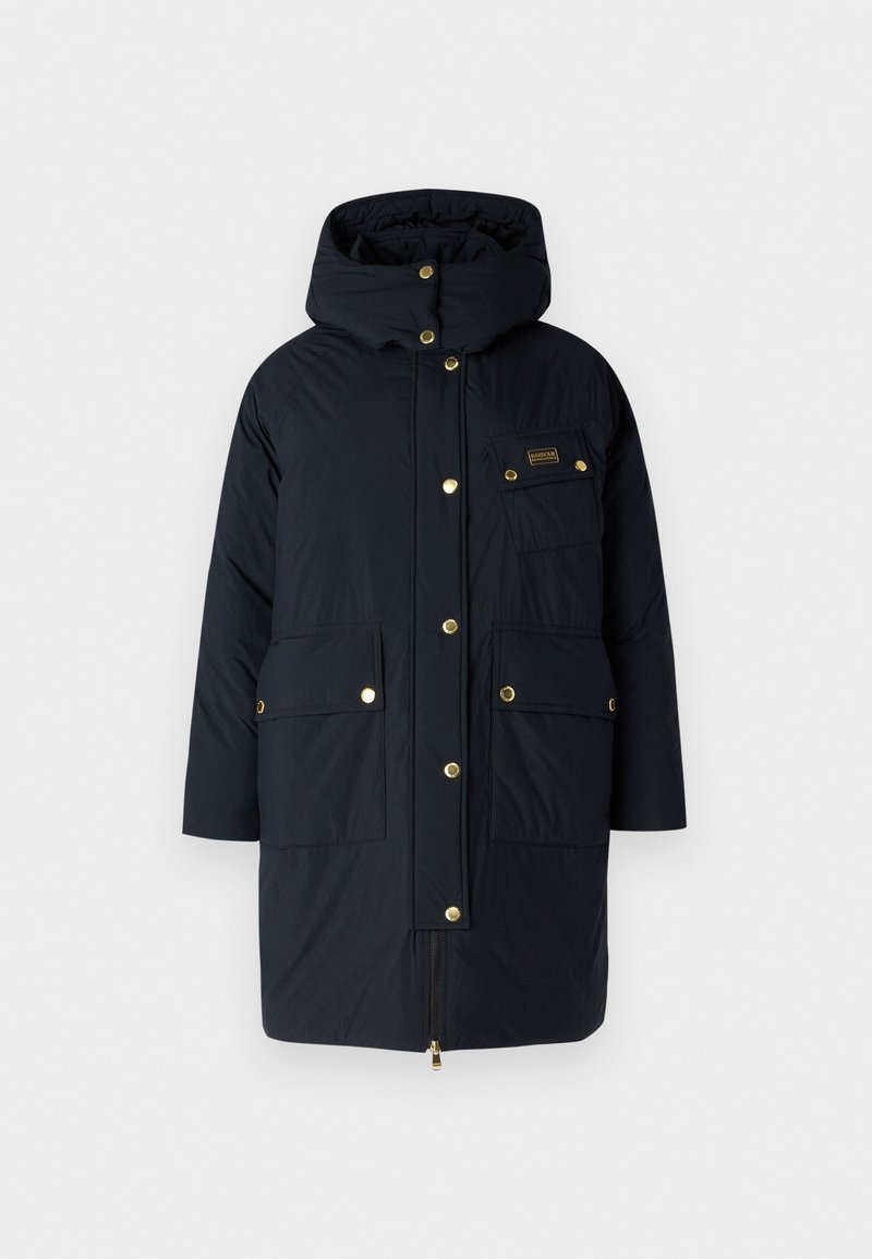 Barbour International Wintermantel zwart