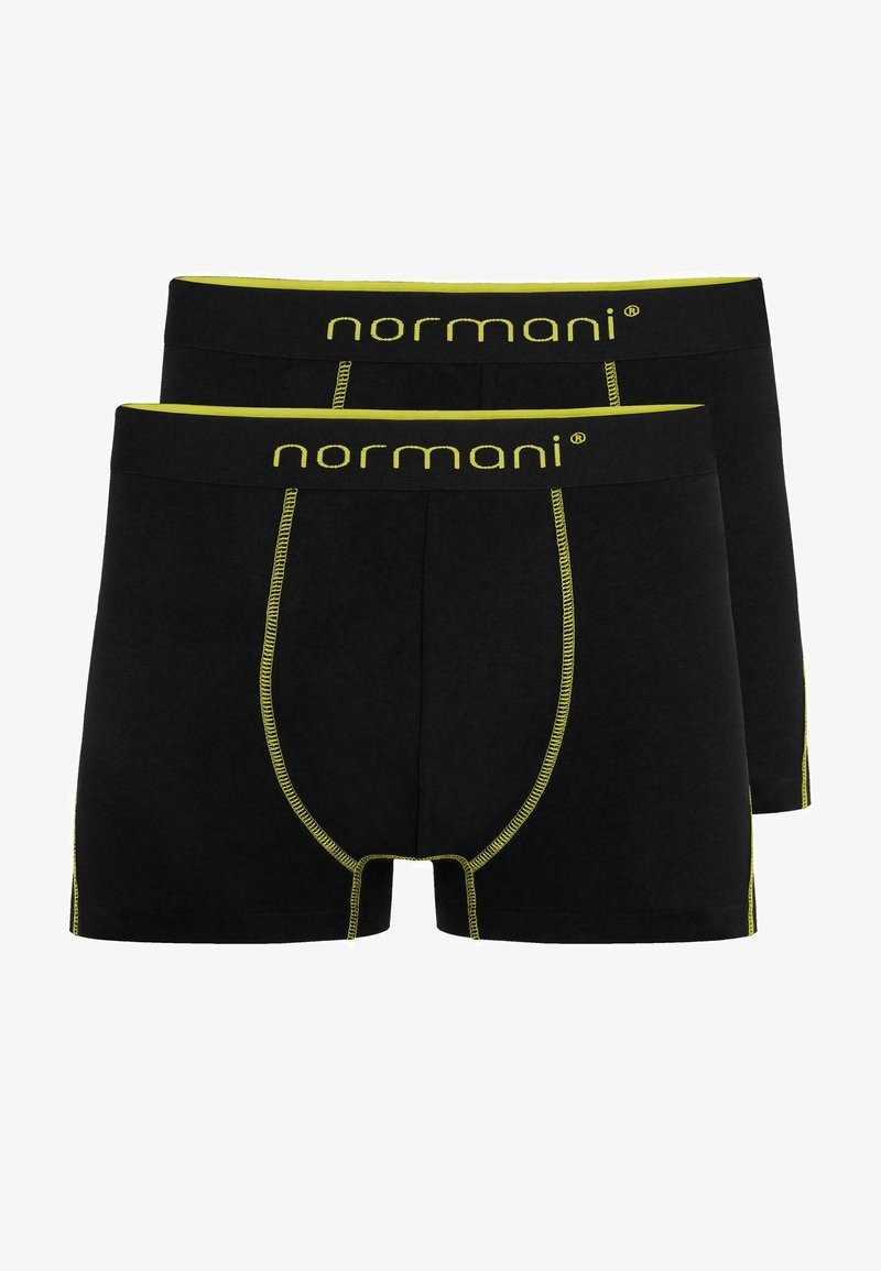 Normani PACK OF 2 HERREN BOXERSHORTS - Boxershorts - gelb