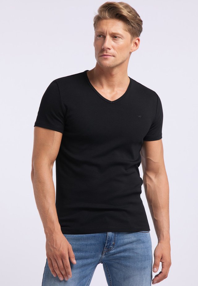 AARON - T-Shirt basic - black