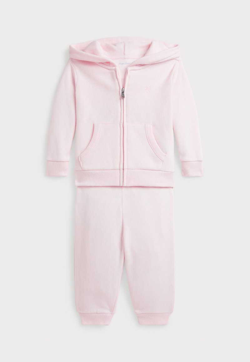 Polo Ralph Lauren - FLEECE FULL ZIP HOODIE & JOGGER PANT SET - Sweatjacke - delicate pink, Vergrößern