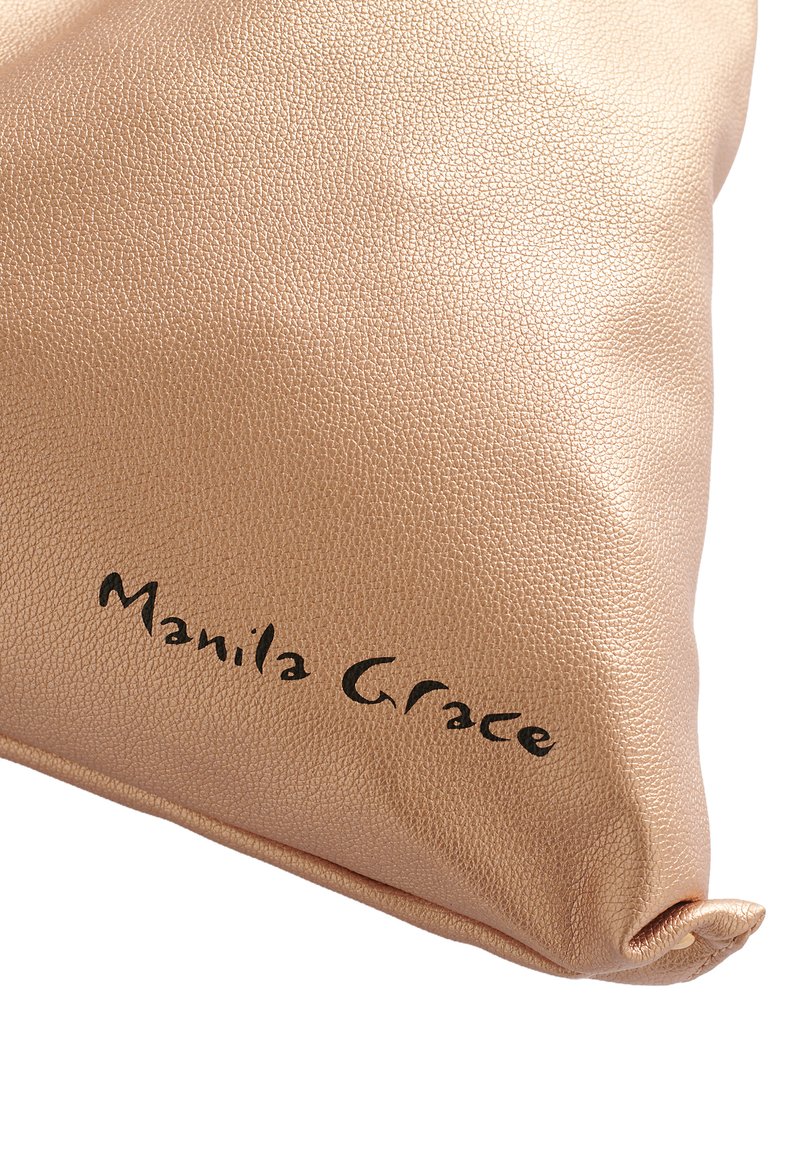 Manila Grace SOFT Borsa a mano bronze/bronzo