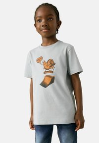 Next SHORT SLEEVE GRAPHIC - REGULAR FIT - T-Shirt print - blue snail