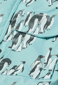 MINOTI SHOWER RESISTANT RAIN MAC - Vodoodporna jakna - light blue