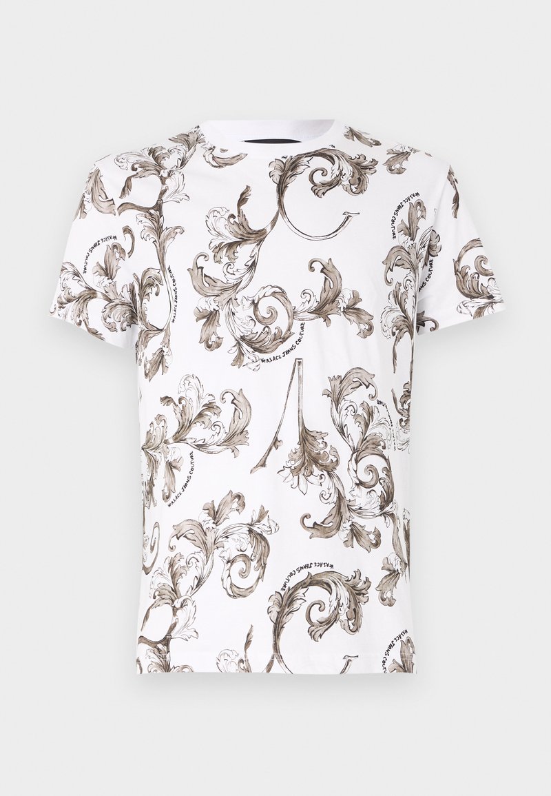 Versace Jeans Couture T-shirt print wit Versace Jeans Couture T-shirt print wit