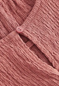 Next TEXTURED-REGULAR FIT - Top - rust brown