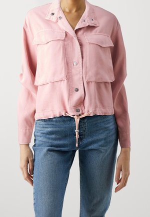Spijkerjas - light pink