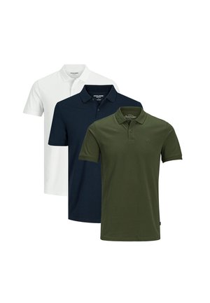 3 PACK - Polo shirt - weiß   blau   grün