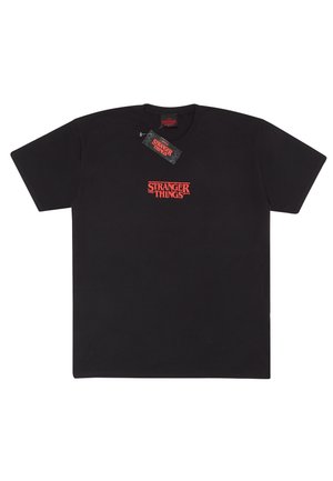 STRANGER THINGS DEMOGORGON UPSIDE DOWN - T-shirt print - black