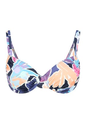 Sunseeker, TAHITI - Bikini top - marine-bedruckt