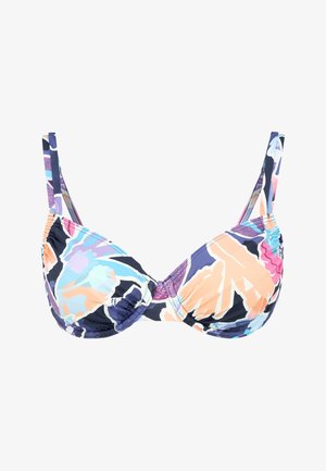 Sunseeker, TAHITI - Bikini top - marine-bedruckt