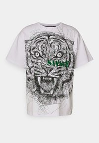 T-shirt Sans Manches Just Cavalli Imprimé Animalier - Taille S (IT 40) - Neuf Avec étiquettes - Fabriqué En Italie