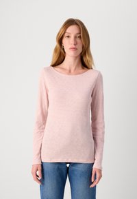 Marc O'Polo LONG SLEEVE BOAT NECK - Tops ar garām piedurknēm - dusty rose