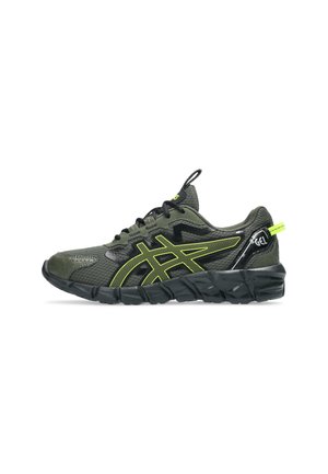 ASICS SportStyle GEL-QUANTUM 90 3 GS - Sneakers laag - olive canvas safety yellow