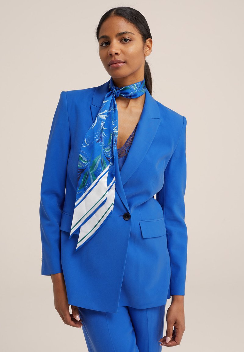 WE Fashion Sjal T rkl der Blue bl Zalando dk filtdekorasjoner-lekolar-norge